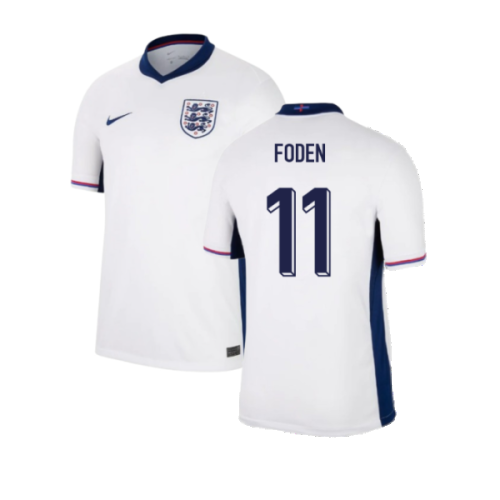 2024-2025 England Home Shirt (Foden 11)