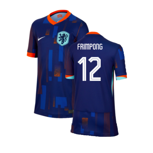 2024-2025 Netherlands Away Shirt (Kids) (Frimpong 12)