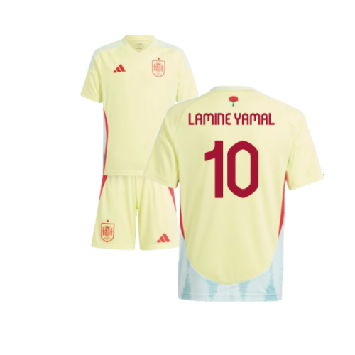 2024-2025 Spain Away Youth Kit (Lamine Yamal 10)