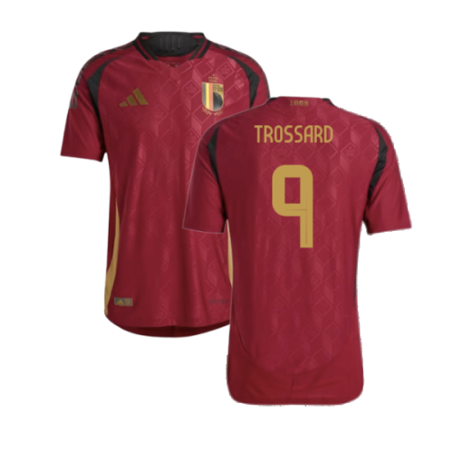 2024-2025 Belgium Authentic Home Shirt (Trossard 9)