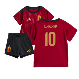 2024-2025 Belgium Home Baby Kit (E.Hazard 10)