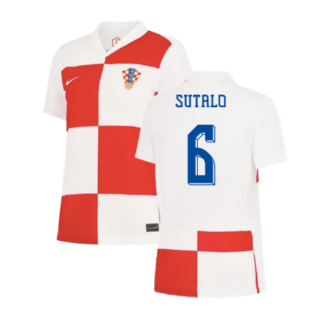 2024-2025 Croatia Home Shirt (Womens) (Sutalo 6)