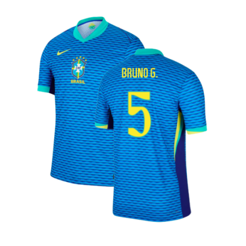 2024-2025 Brazil Away Dri-Fit ADV Match Shirt (Bruno G. 5)