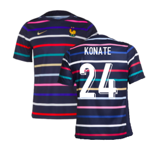 2024-2025 France Academy Pro Home Pre-Match Top (Navy) (Konate 24)