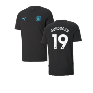 2024-2025 Man City ESS Tee (Black) (Gundogan 19) 2024-2025 Man City ESS Tee (Black) (Gundogan 19)