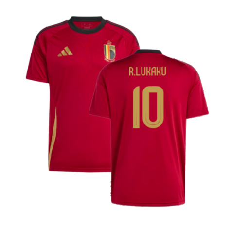 2024-2025 Belgium Home Fan Shirt (R.Lukaku 10)