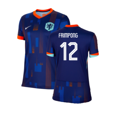 2024-2025 Netherlands Away Shirt (Womens) (Frimpong 12)