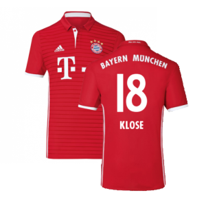 Bayern Munich 2016-17 Home Shirt ((Excellent) L) (Klose 18)