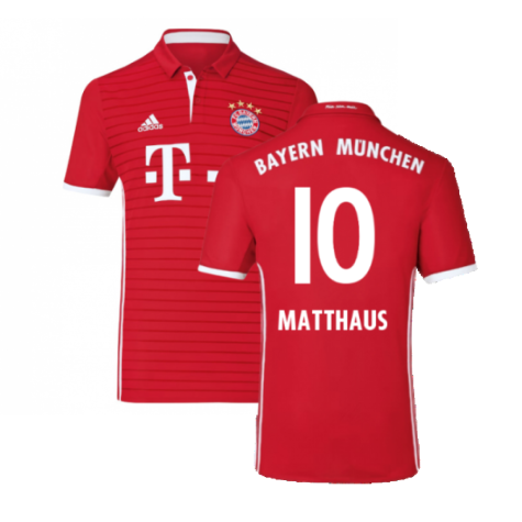 Bayern Munich 2016-17 Home Shirt ((Excellent) L) (Matthaus 10)