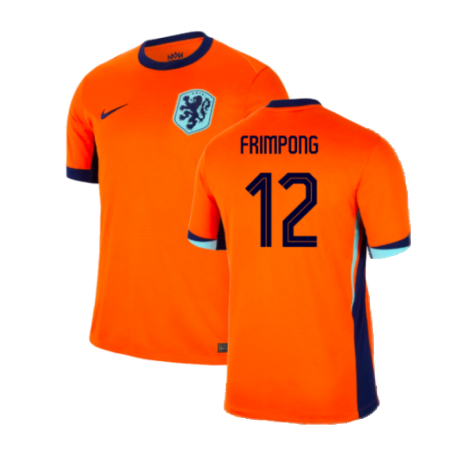 2024-2025 Netherlands Home Shirt (Frimpong 12)