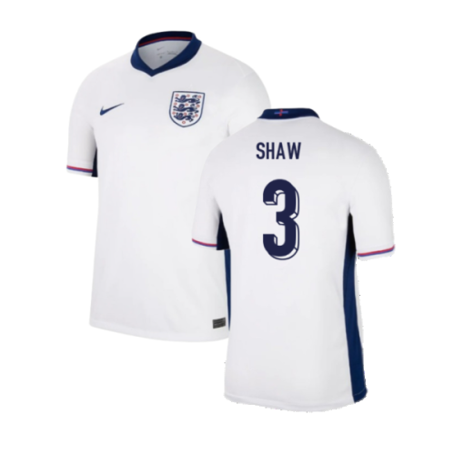 2024-2025 England Home Shirt (Shaw 3)