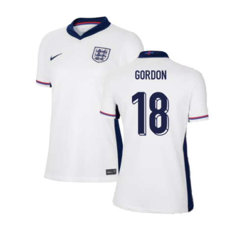 2024-2025 England Home Shirt (Womens) (Gordon 18)