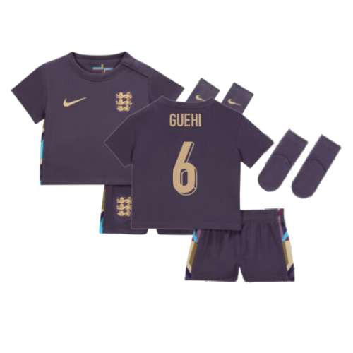 2024-2025 England Away Baby Kit (Guehi 6)