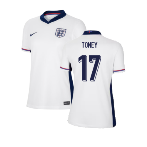 2024-2025 England Home Shirt (Womens) (Toney 17)