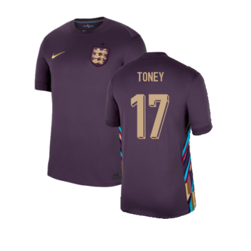 2024-2025 England Away Shirt (Toney 17)