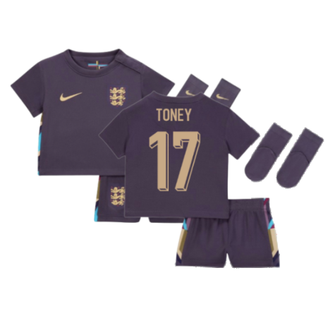 2024-2025 England Away Baby Kit (Toney 17)