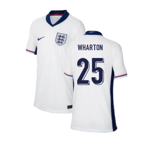 2024-2025 England Home Shirt (Kids) (Wharton 25)