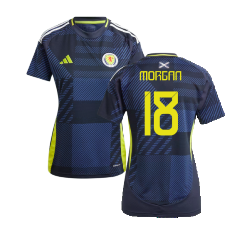 2024-2025 Scotland Home Shirt (Womens) (Morgan 18)