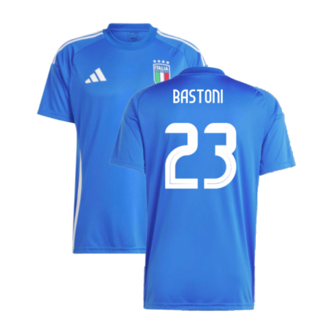 2024-2025 Italy Home Fan Jersey (BASTONI 23)