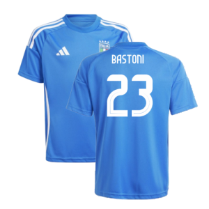 2024-2025 Italy Home Fan Jersey (Kids) (BASTONI 23)