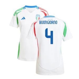 2024-2025 Italy Away Shirt (Ladies) (BUONGIORNO 4)