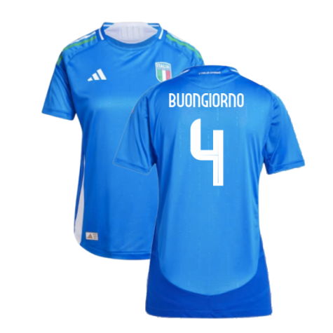 2024-2025 Italy Authentic Home Shirt (Ladies) (BUONGIORNO 4)