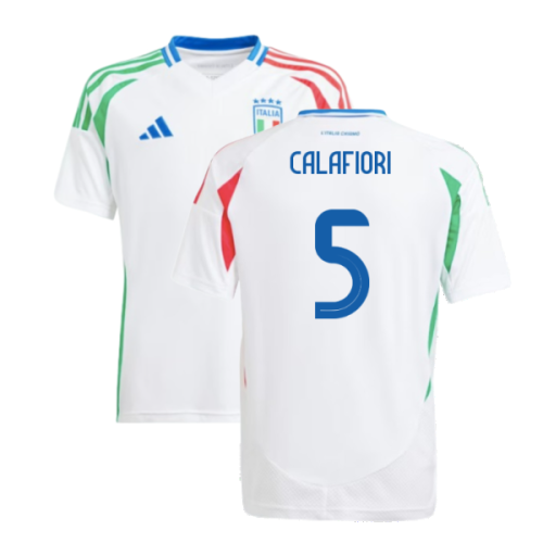 2024-2025 Italy Away Shirt (Kids) (CALAFIORI 5)