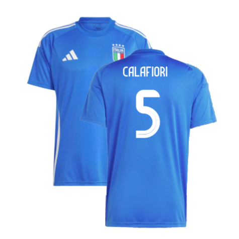 2024-2025 Italy Home Fan Jersey (CALAFIORI 5)