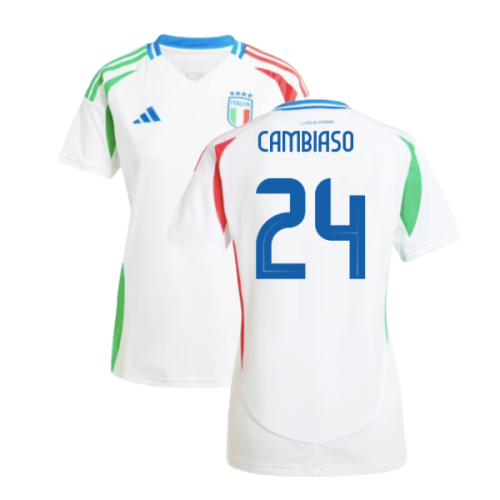 2024-2025 Italy Away Shirt (Ladies) (CAMBIASO 24)