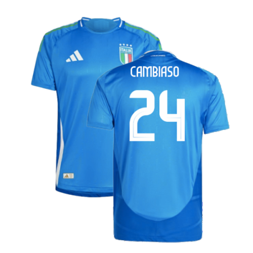 2024-2025 Italy Authentic Home Shirt (CAMBIASO 24)