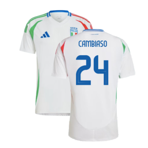 2024-2025 Italy Away Shirt (CAMBIASO 24)