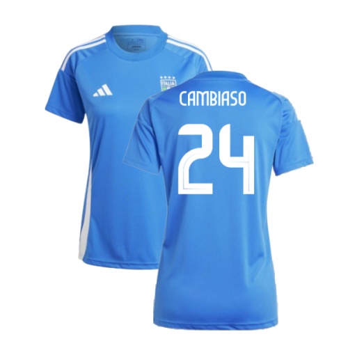 2024-2025 Italy Home Fan Jersey (Ladies) (CAMBIASO 24)