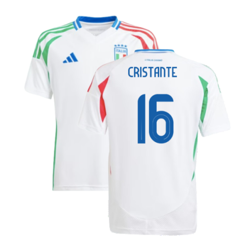 2024-2025 Italy Away Shirt (Kids) (CRISTANTE 16)