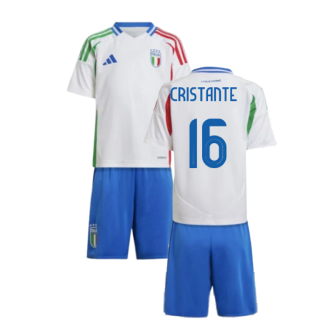 2024-2025 Italy Away Mini Kit (CRISTANTE 16)