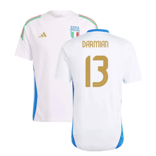 2024-2025 Italy Training Tee (White) (DARMIAN 13)