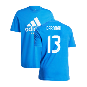 2024-2025 Italy DNA Graphic Tee (Blue) (DARMIAN 13)