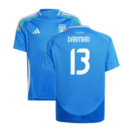 2024-2025 Italy Home Shirt (Kids) (DARMIAN 13)