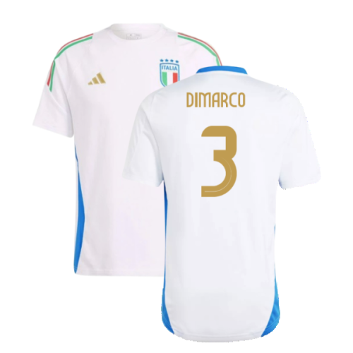 2024-2025 Italy Training Tee (White) (DIMARCO 3)