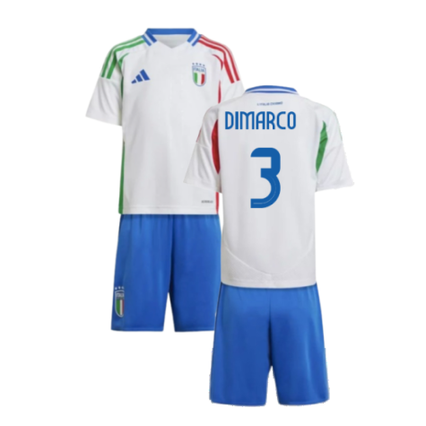 2024-2025 Italy Away Mini Kit (DIMARCO 3)