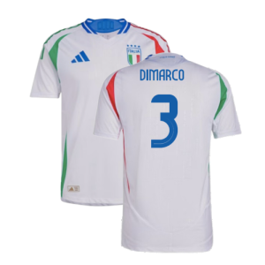 2024-2025 Italy Authentic Away Shirt (DIMARCO 3)