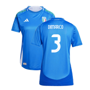 2024-2025 Italy Authentic Home Shirt (Ladies) (DIMARCO 3) 2024-2025 Italy Authentic Home Shirt (Ladies) (DIMARCO 3)
