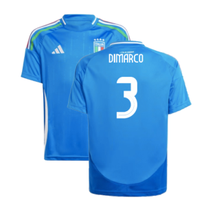 2024-2025 Italy Home Shirt (Kids) (DIMARCO 3)