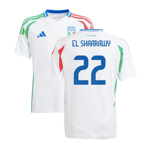 2024-2025 Italy Away Shirt (Kids) (EL SHAARAWY 22)