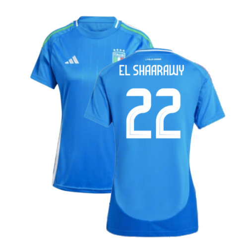 2024-2025 Italy Home Shirt (Ladies) (EL SHAARAWY 22)