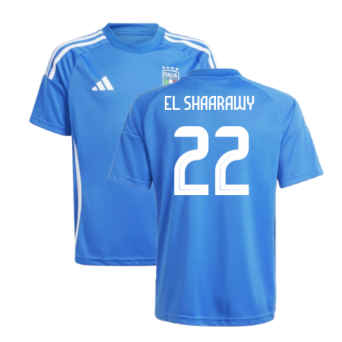 2024-2025 Italy Home Fan Jersey (Kids) (EL SHAARAWY 22)