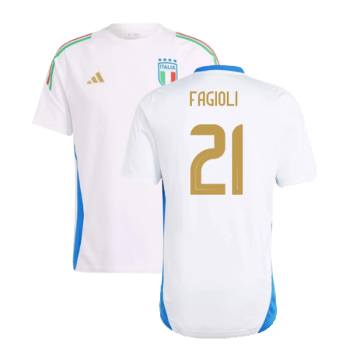 2024-2025 Italy Training Tee (White) (FAGIOLI 21)