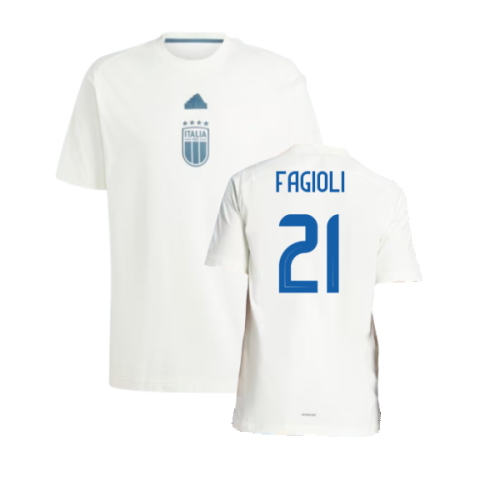 2024-2025 Italy Travel Tee (Off White) (FAGIOLI 21)