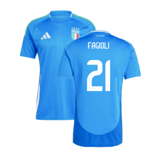 2024-2025 Italy Home Shirt (FAGIOLI 21)