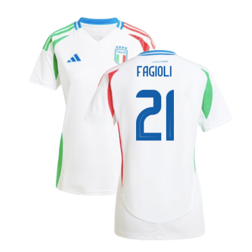 2024-2025 Italy Away Shirt (Ladies) (FAGIOLI 21)