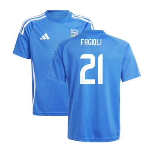 2024-2025 Italy Home Fan Jersey (Kids) (FAGIOLI 21)